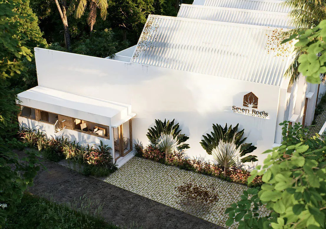 Seven Roots villas with pools